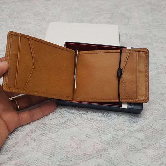 English Laundry Money Clip Slim Pocket Wallet New - Picture 3 of 4